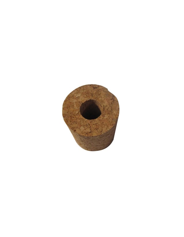 Durchbohrter Stopfen 33x30x25 D.12mm - Bouchonnerie Jocondi