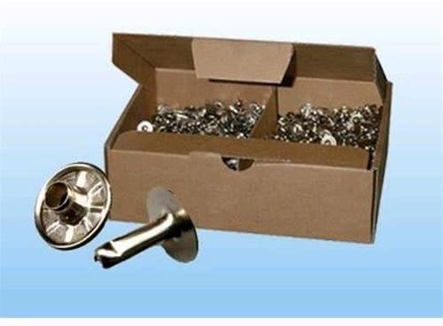 Nickelnieten Männlich/weiblich 3x3mm Packung. 1000 Stück