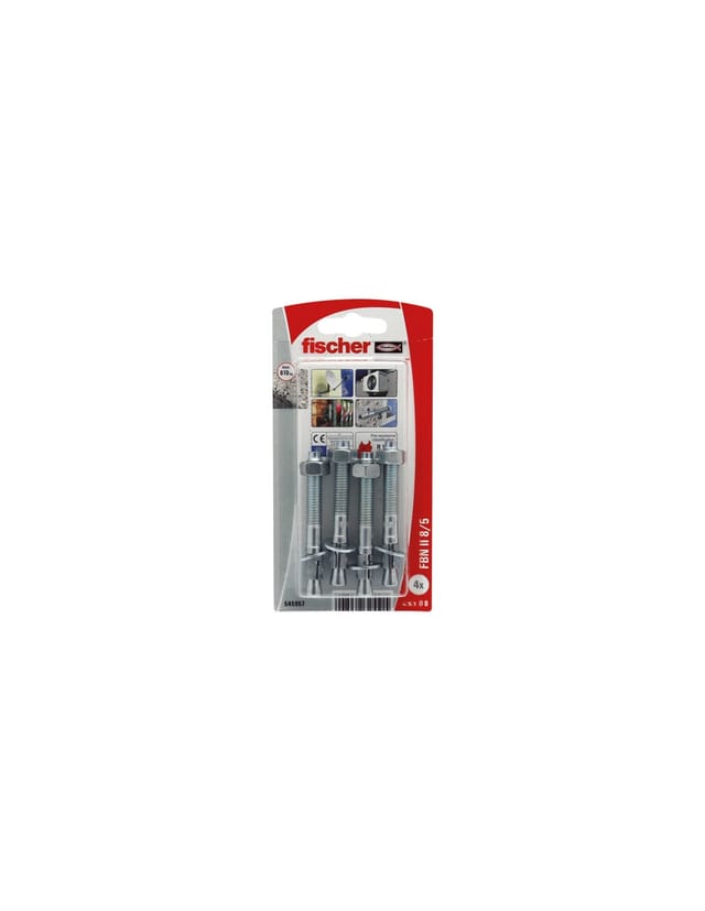 Goujons Fbn Ii 8/5-4k Blister À 10 - Fischer