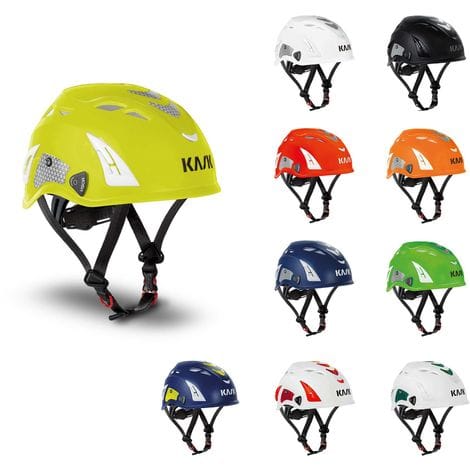 Kask - Plasma Hi Viz Arbeitshelm - 105 Cm - Weiß Und Grün