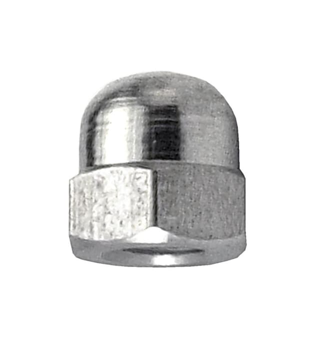 Hutmuttern M12 Edelstahl A2 - 4 Stk. Muttern