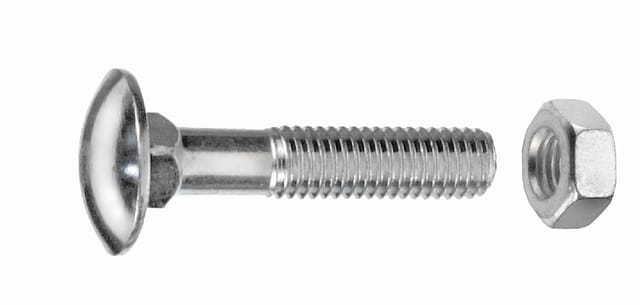 Connex - Schlossschrauben M5 X 40 Mm, 20 Stück, Edelstahl A1 Schlossschrauben