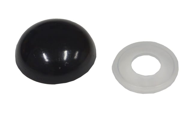 Abdeckkappen Ø 15 Mm Schwarz Abdeckkappen