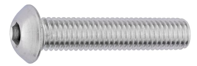 Connex - Gewindeschrauben M5 X 20 Mm Sechskant Linsenkopf - 12 Stk. Gewindestangen