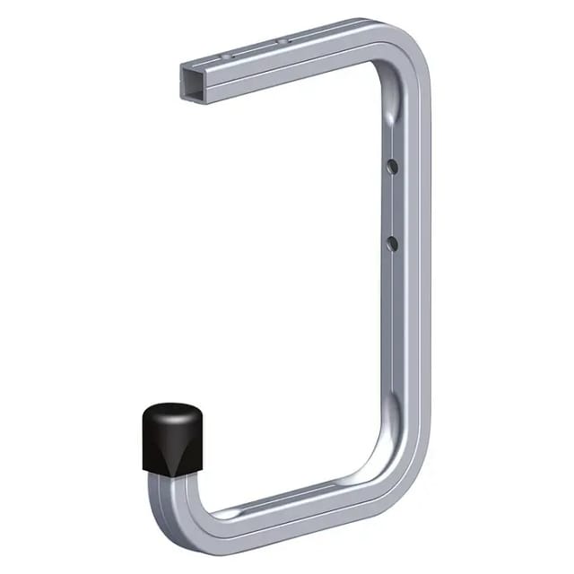 Wandhaken Typ 6 11,5 X 16 X 10 Cm Aluminium Blank Haken Universalhaken - Alfer