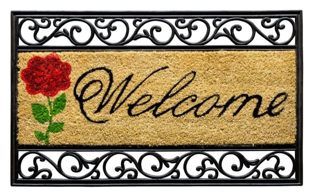 Fußmatte Salome Welcome Natur, 45 X 75 Cm Fußmatte