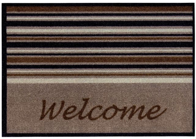 Fußmatte Medea Welcome Taupe, 39 X 58 Cm Türvorleger