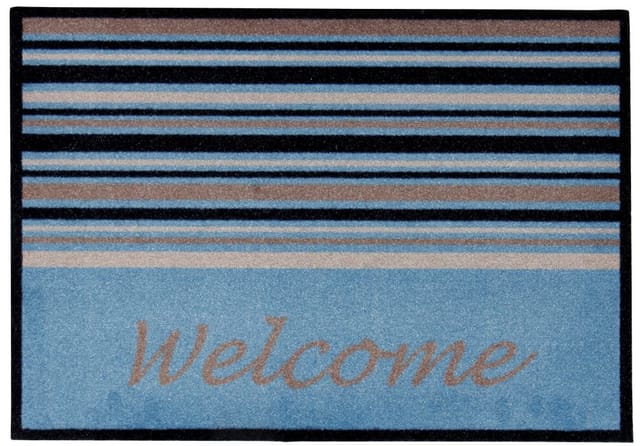 Fußmatte Medea Welcome Blue, 39 X 58 Cm Fußmatte