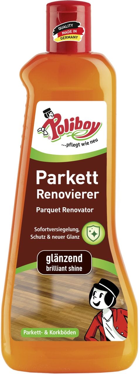 Poliboy - Parkettrenovierer 500 Ml Glänzend Holzreiniger & Pflege