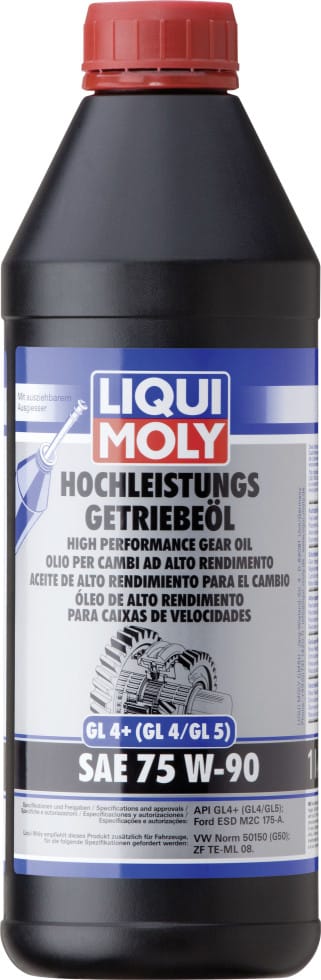 Liqui Moly - Hochleistungs-getriebeöl Gl4+ (gl4/gl5) Sae 75w-90 1 L Getriebeöle & Hydrauliköle