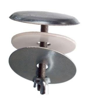 Cornat - Hahnlochstopfen Chrom-nickel-stahl Ø 40 Mm, Mit Flügelmutter Zubehör Für Keramik