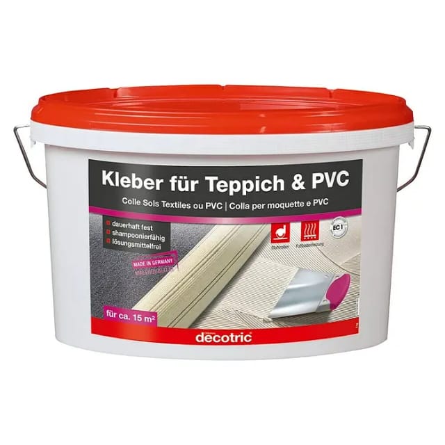 Kleber Für Teppich Und Pvc 5 Kg Teppich- & Pvc-kleber - Decotric