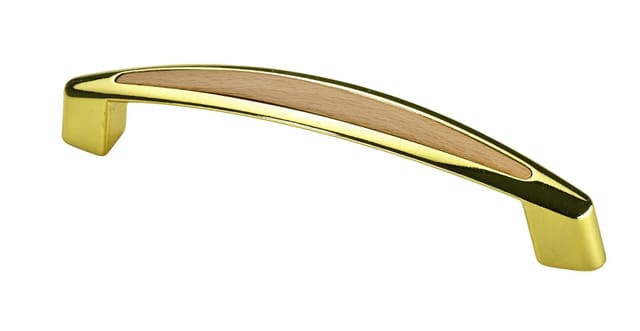 Hettich - Möbelgriff Zinkdruckguss Gold 18,0 X 140,0 X 28,0 Mm - 1 Stück Möbelgriffe