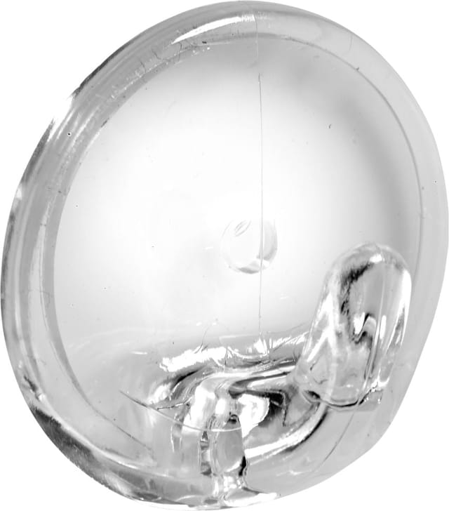 Hettich - Klebehaken 36 X 36 X 20 Mm Transparent - 2 Stück Haken