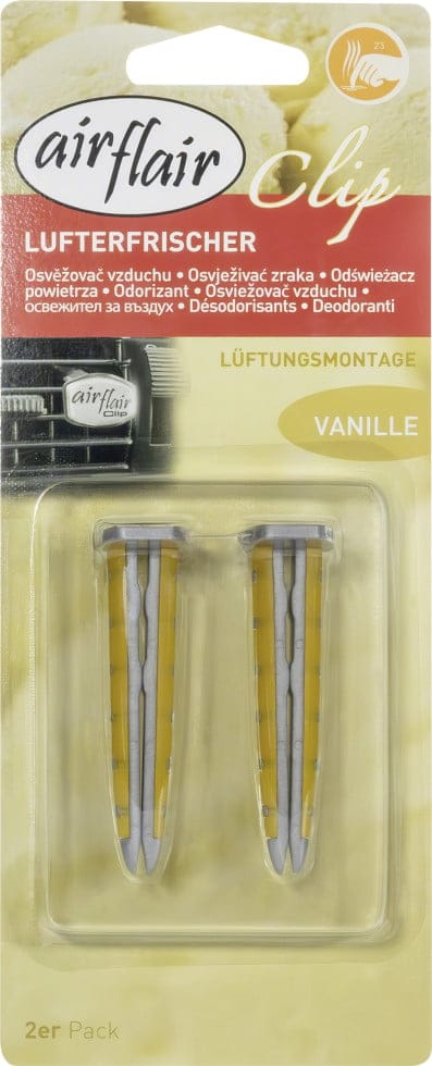Airflair Lufterfrischer Clip Vanille Duftbaum Autoduft