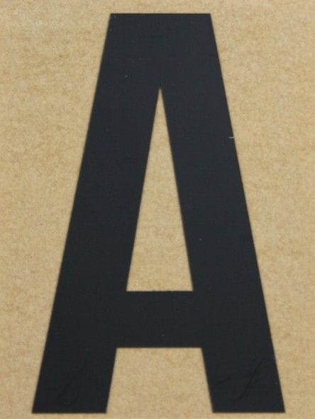 Klebebuchstabe 65 X 100 Mm Buchstabe - Conacord