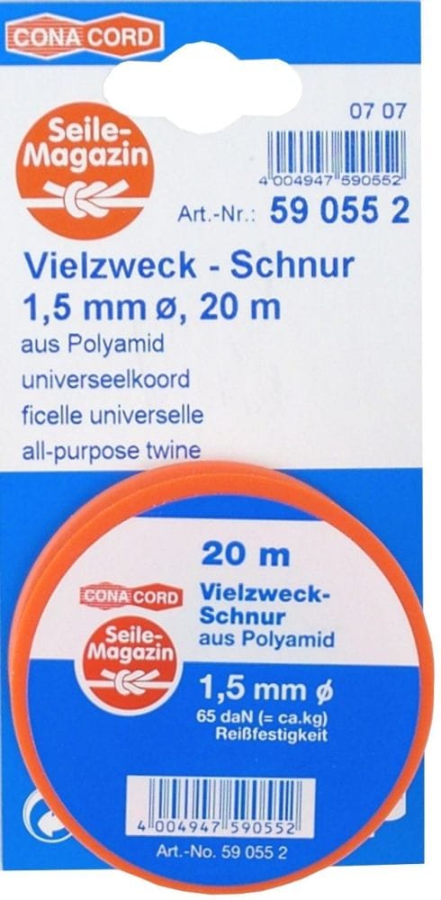 Vielzweckschnur Ø 1,5 Mm X 20 M Bindfaden - Conacord