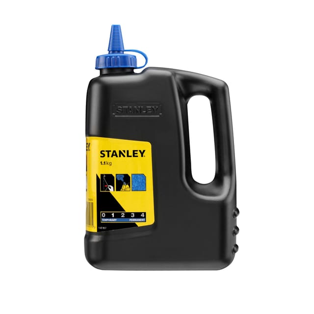 Schlagschnurkreide 225g Rot Wasserfest,schwer Löslich Ku.-flasche Stanley