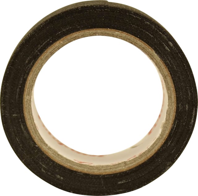 Coroplast - Gewebe-klebeband 0,28x19mm 2,5m Schwarz Montageband
