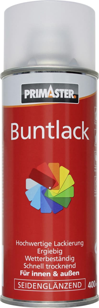 Primaster - Lackspray Klarlack 400ml Seidenglänzend Versiegelung Wetterbeständig