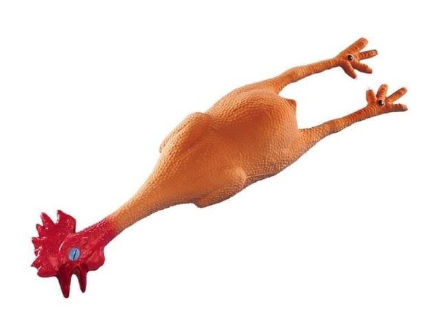 Nobby Hundespielzeug Hähnchen Latex 47 Cm Spielzeug