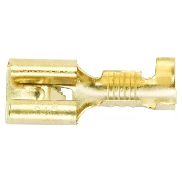 Swg - Flachsteckhülse Mit Rastnase 1,5-2,5 Mm² 6,3x0,8 Unisoliert Autoreparatur