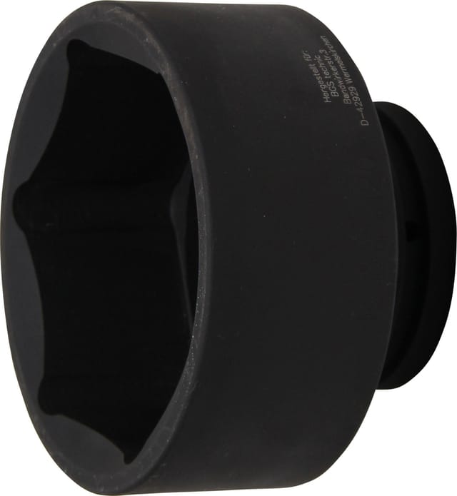 Bgs Technic - Kraft-steckschlüssel-einsatz Sechskant Antrieb Innenvierkant 25 Mm (1') Sw 120 Mm