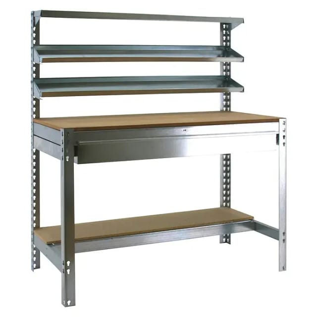 Simonrack Werkbank Kit Etabli Bt1 Box 1200 Robust Galvanisiert Holz