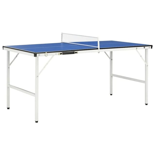 Tischtennisplatte Mit Netz 5 Fuß 152×76×66 Cm Blau - Vidaxl