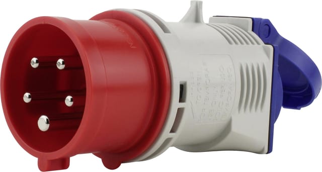 Pce - Cee-adapter 1xschutzkontakt 1xcee 16a Stecker & Kupplungen