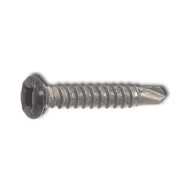Sfs - Sr2 Armierungsschraube 4.2x25 Ph 2 Verzinkt Kopf Nach Ral9011 Schwarz Besch.