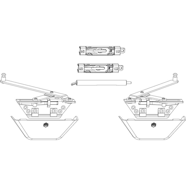 Maco - Skb-s/se Grundkarton Gleitschere Ffb 620-1650 Mm Weiß (103074)