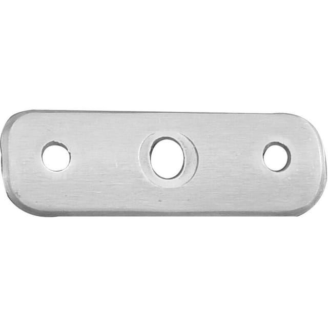 Schösswender - Handlaufträger-platte 65 X 20 Mm, Flach, Edelstahl V2a