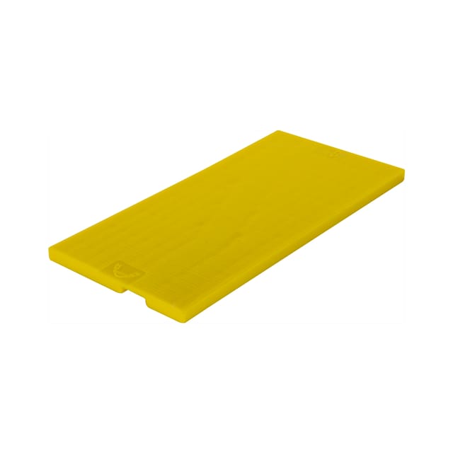 Roto - Verglasungsklotz Gl-ib 100 X 48 X 4 Mm, Aus Kunststoff Gelb, 500 Stück Unterlegkeile - Distanzplättchen