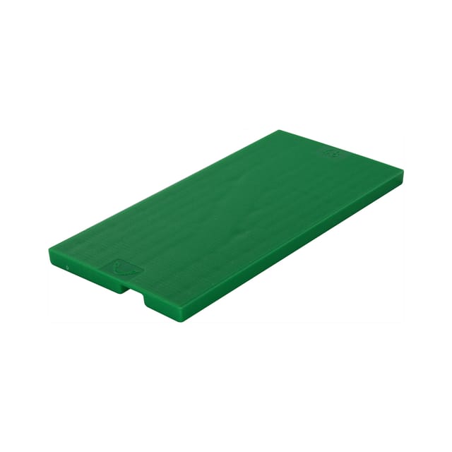 Roto - Verglasungsklotz Gl-ib 100 X 48 X 5 Mm, Aus Kunststoff Grün, 500 Stück Unterlegkeile - Distanzplättchen