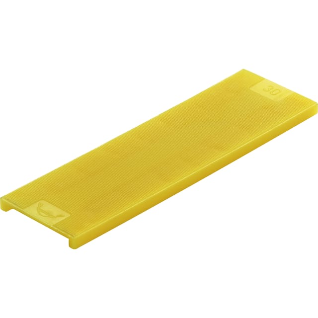 Roto - Verglasungsklotz Gl-ib 100 X 52 X 4 Mm, Aus Kunststoff Gelb, 500 Stück Unterlegkeile - Distanzplättchen
