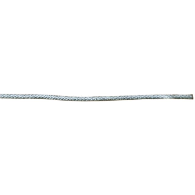 Dulimex - Drahtseil Din3055 Ø 4/6 Mm 6x7 Litzen + 1 Fe Verzinkt + Pvc Ummantelt