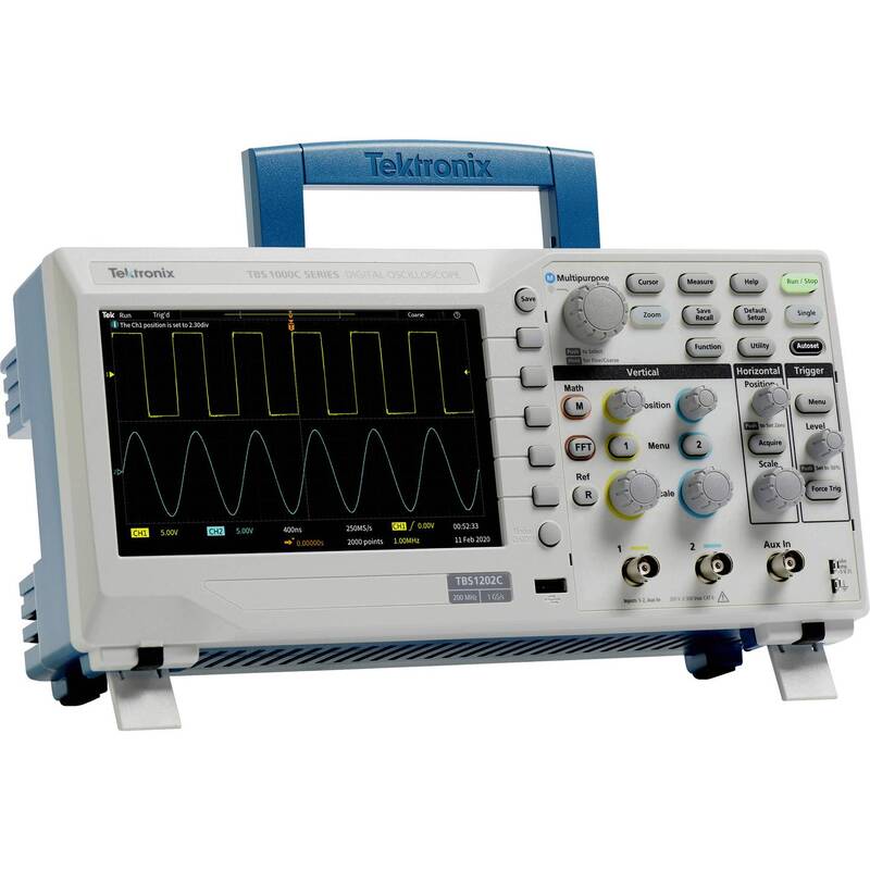 [neuwertig] B-ware Tektronix Oszilloskop Messgerät Digital Tbs1102c Zweikanal Usb 100 Mhz 8 Bit