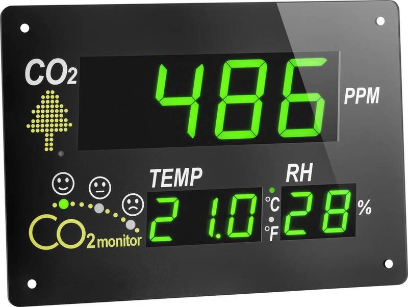 [gebraucht] B-ware Tfa Dostmann Airco2ntrol Observer Anzeige Kohlenstoffdioxid Co2-messgerät Warner