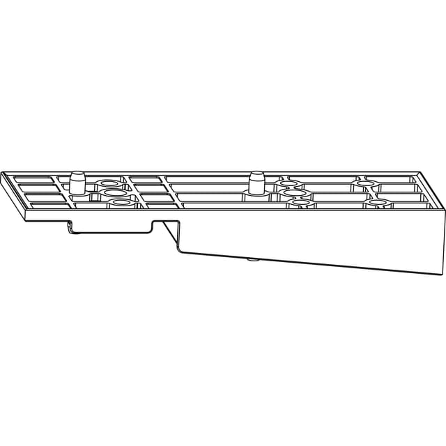 Maco - Fiber-therm Verbindungsplatte 237/56, Kürzbar, Silber (368677)