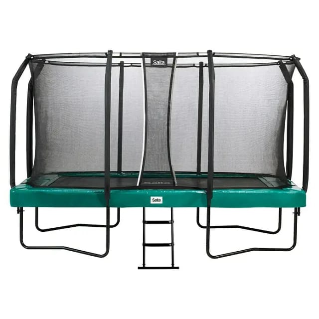 Salta First Class - Trampolin (rechteckig, 244 X 427 Cm), Farbe Grün