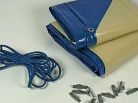 Winterabdeckung Für Pool Venecia - 280 Gr / M² - Blau