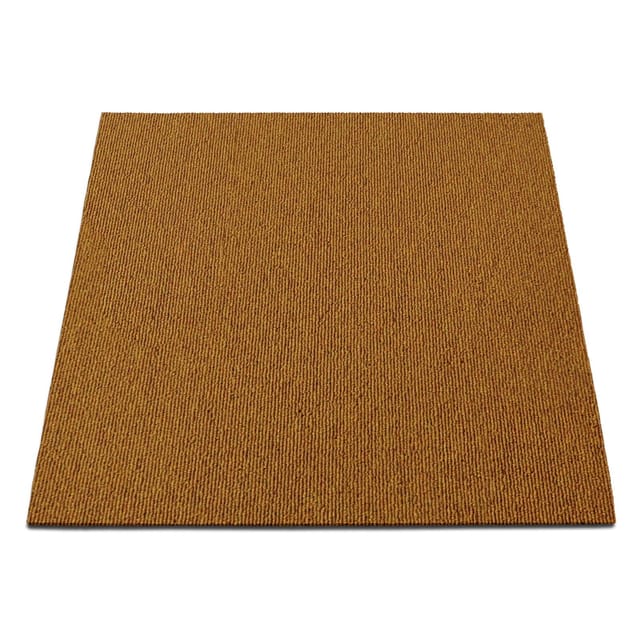 Teppichfliesen Lyonn Curry-gelb 10 50 X 50 Cm
