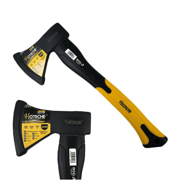 Trade Shop Traesio - Trade Shop - Holzspaltaxt 600 Gr Holzbeil Ergonomischer Harzgriff -