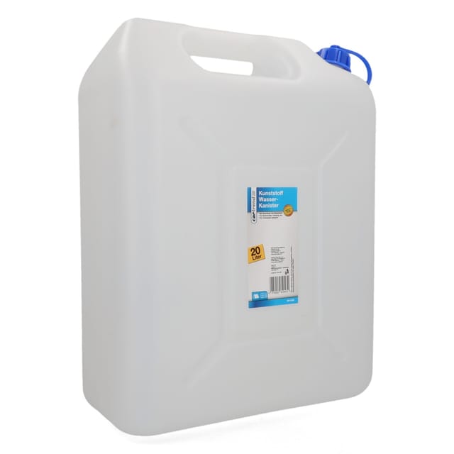 Wasserkanister 20l Mit Verschluss + Ablasshahn