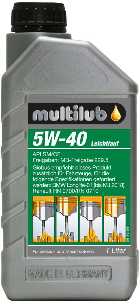 Motoröl 5w-40ll 1l Motoröl - Multilub