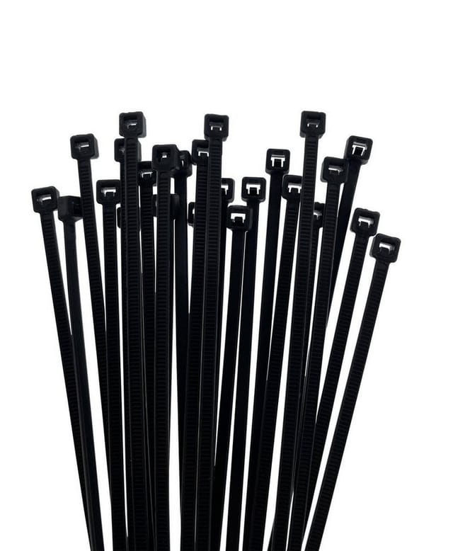 Kabelbinder 3,6 X 200 Mm Schwarz 75 Stück Polyamid Kabel Binder - Trendline