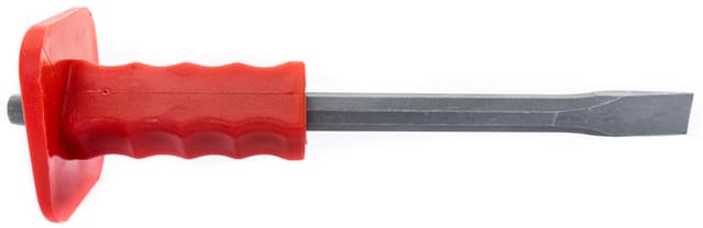 Trendline - Flachmeißel 300 Mm Mit Handschutz Fliesenmeisel Steinmeisel