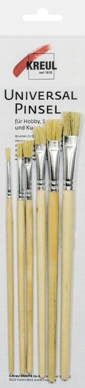 Hobby Line Universalpinsel 6er Set Pinsel & Stifte - Kreul