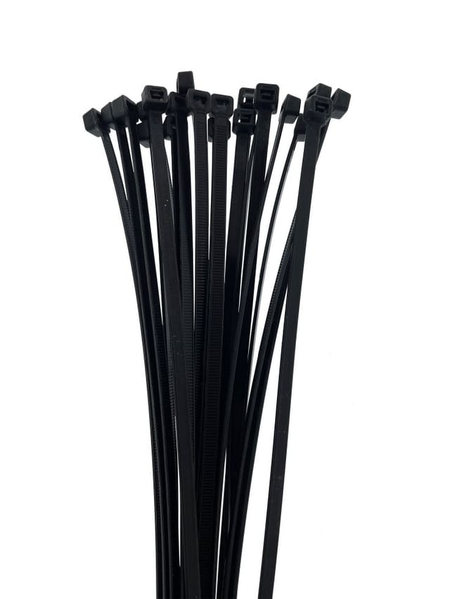 Trendline - Primaster Kabelbinder 100 Stück Schwarz 4,8 Mm Breit 390 Mm Lang Kabelbinderset